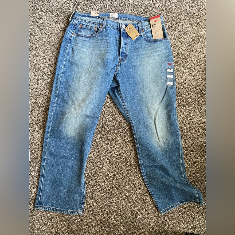 Levi's 501 Curve Blue Jeans